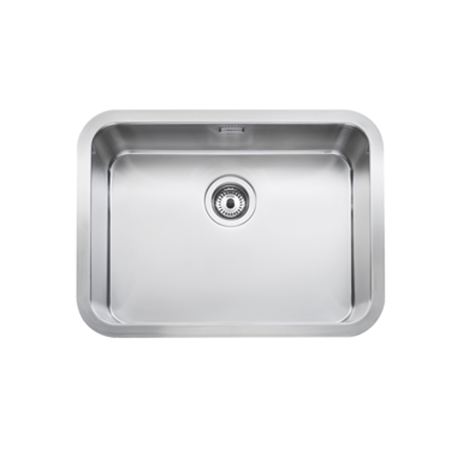 BERLIN PLUS 610mm Stainless steel single bowl kitchen sink