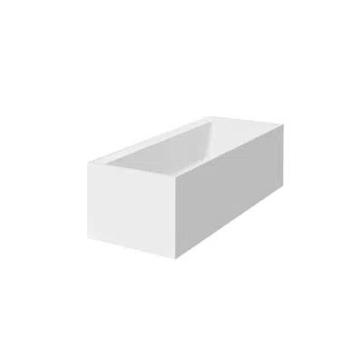 billede til MODO 1800 Rectangular SURFEX® bath w/ waste kit