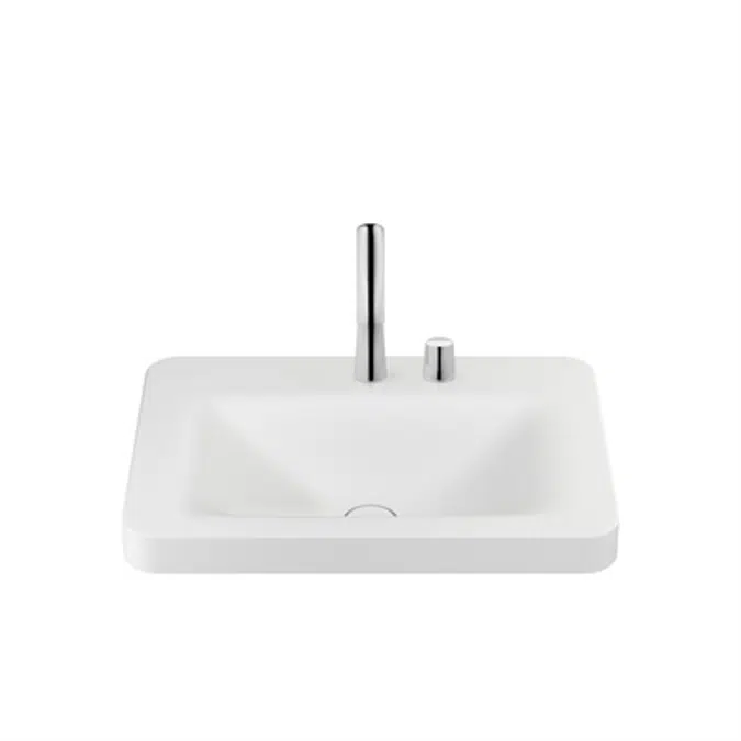 ARMANI - BAIA 660 mm over countertop basin for 2-hole basin mixer