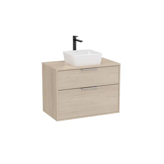 Optica Unik (base unit with two drawers for over countertop basin)