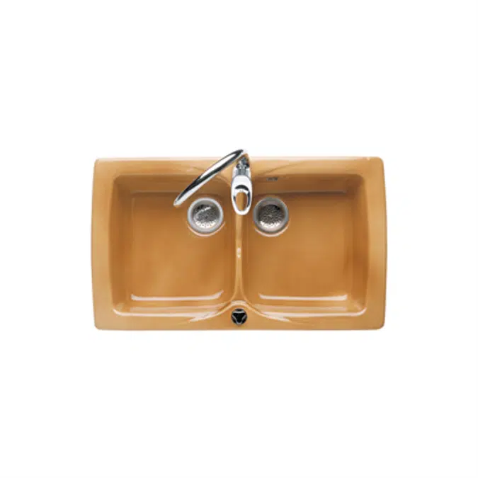 BEVERLY 500 Double bowl kitchen sink