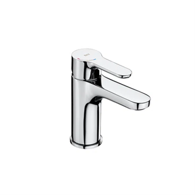 L20 Basin mixer with chain connector, Cold Start, XL handle