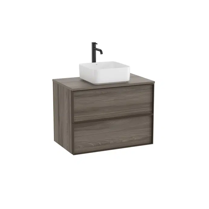 Inspira Base unit with two drawers for in countertop or over countertop basin