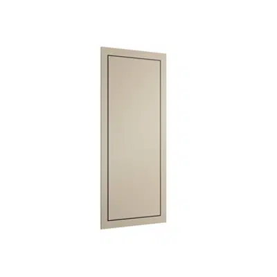 Image for ARMANI - ISLAND Built-in cabinet with right-handed door, magnifying mirror, electrical outlets, shelf and courtesy light