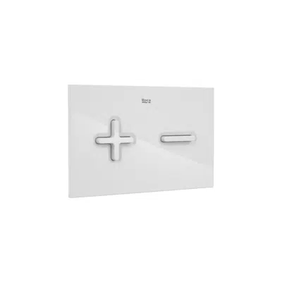 Image for IN-WALL PL6 DUAL (ONE) - Dual flush operating plate