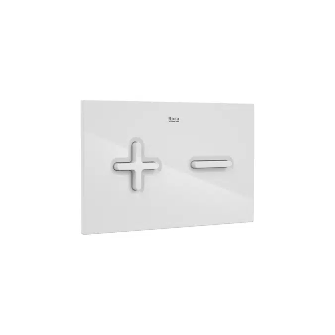 IN-WALL PL6 DUAL (ONE) - Dual flush operating plate