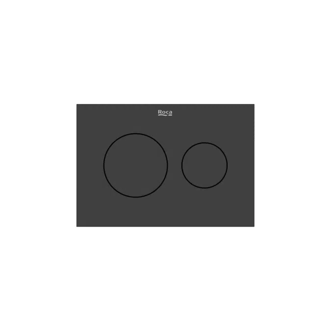In-Wall Systems PS3 Dual - Dual flush operating plate for Roca S installation systems. Cable technology. No tools required for installation