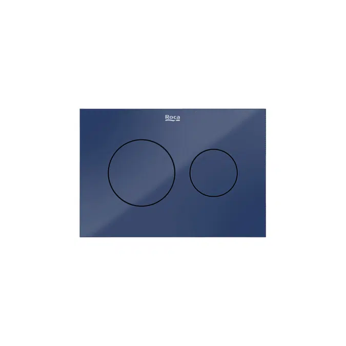 In-Wall Systems PS3 Dual - Dual flush operating plate for Roca S installation systems. Cable technology. No tools required for installation