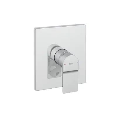 Зображення для L20 Square - Built-in shower mixer (1 way). Includes built-in body