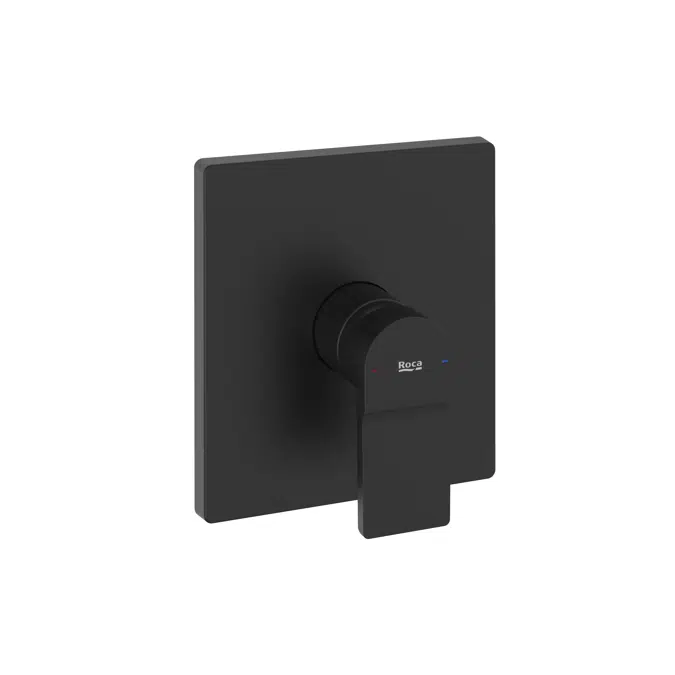 L20 Square - Built-in shower mixer (1 way). Includes built-in body