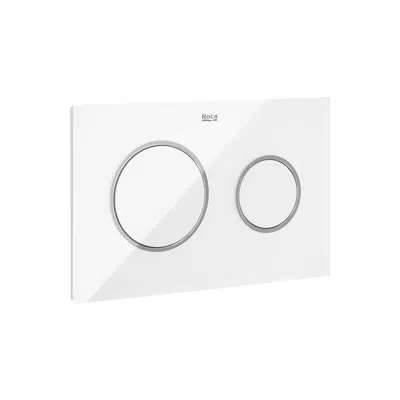 Image for IN-WALL PL10 DUAL (ONE) - Dual flush operating plate for concealed cistern (crystal finish)