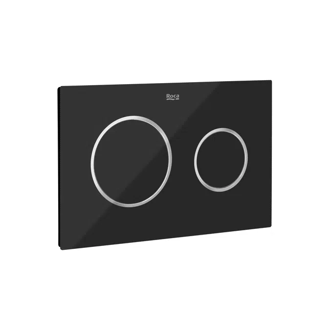 IN-WALL PL10 DUAL (ONE) - Dual flush operating plate for concealed cistern (crystal finish)