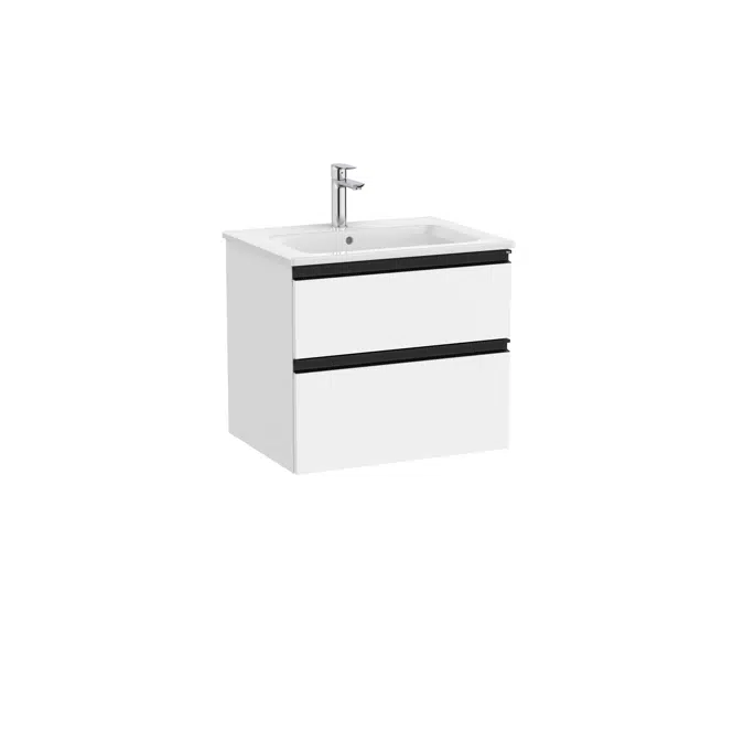 The Gap Unik (base unit with two drawers and basin)