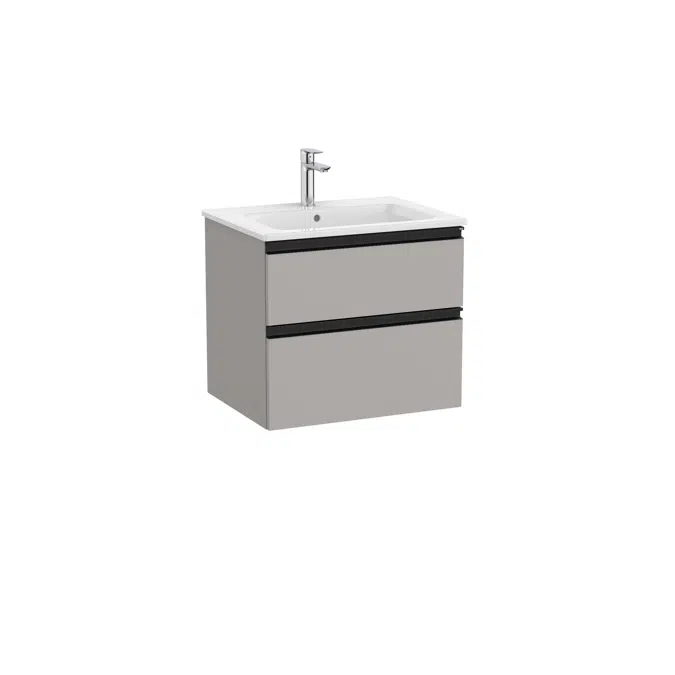 The Gap Unik (base unit with two drawers and basin)