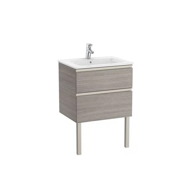 The Gap Unik (base unit with two drawers and basin)
