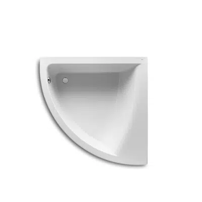 Image for EASY Symmetrical acrylic corner bath 1350