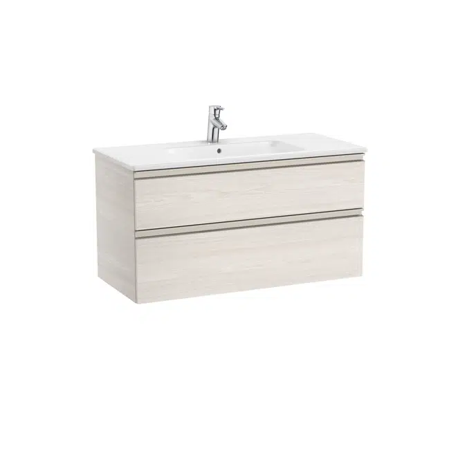 The Gap Unik (base unit with two drawers and centered basin)