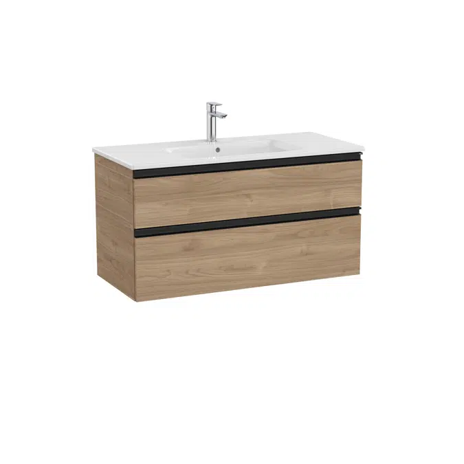 The Gap Unik (base unit with two drawers and centered basin)