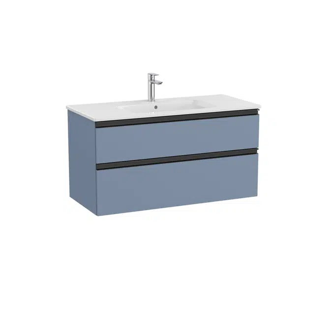 The Gap Unik (base unit with two drawers and centered basin)