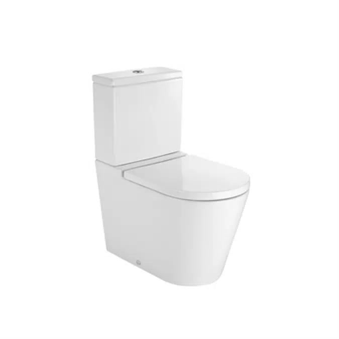 INSPIRA ROUND Back to wall close-coupled Toilet w/ dual outlet