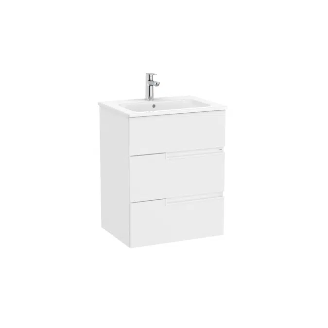 Victoria-N. Unik - base unit with three drawers, legs and basin