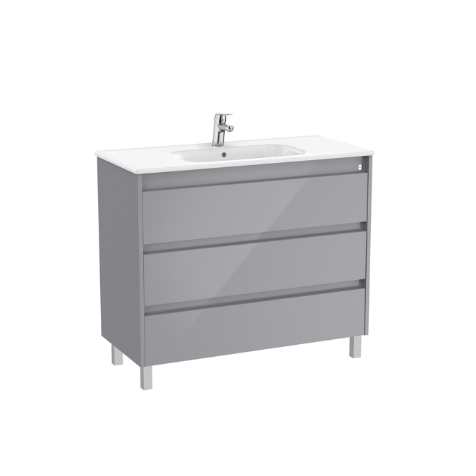 Tenet (base unit with three drawers and basin)