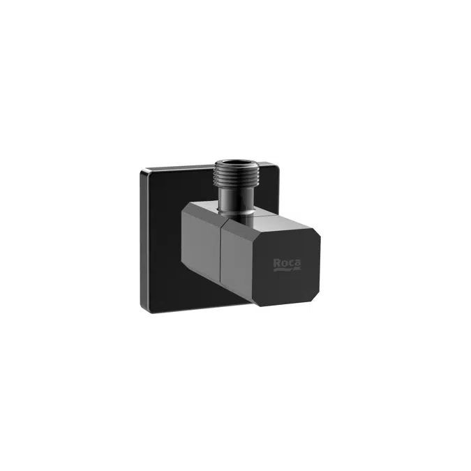 Aqua Square - Stop valve (ceramic valve). 1/2" - 3/8"