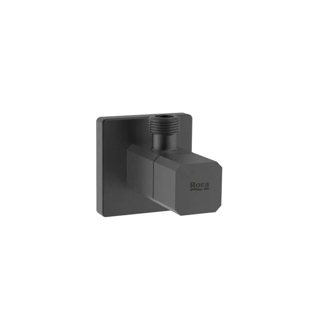 Aqua Square - Stop valve (ceramic valve). 1/2" - 3/8"