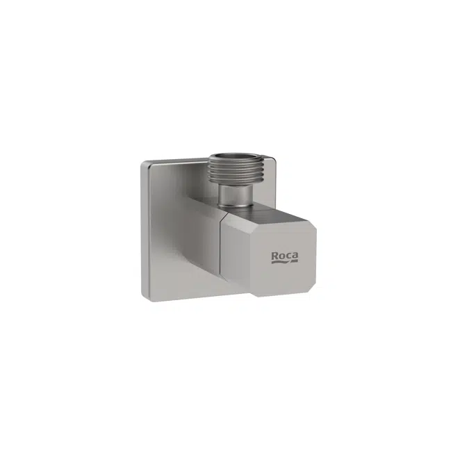 Aqua Square - Stop valve (ceramic valve). 1/2" - 3/8"