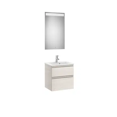 bild för THE GAP 505 Pack (compact base unit 2 drawers, basin and LED mirror)