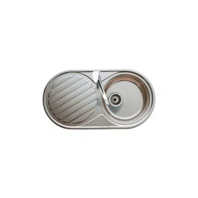 imagen para DUO 900 Single bowl kitchen sink and left drainer