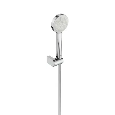 Image for Stella Shower set. 1 function, 100 mm hand-shower, adjustable hand-shower bracket and 1.70 m PVC shower flexible hose