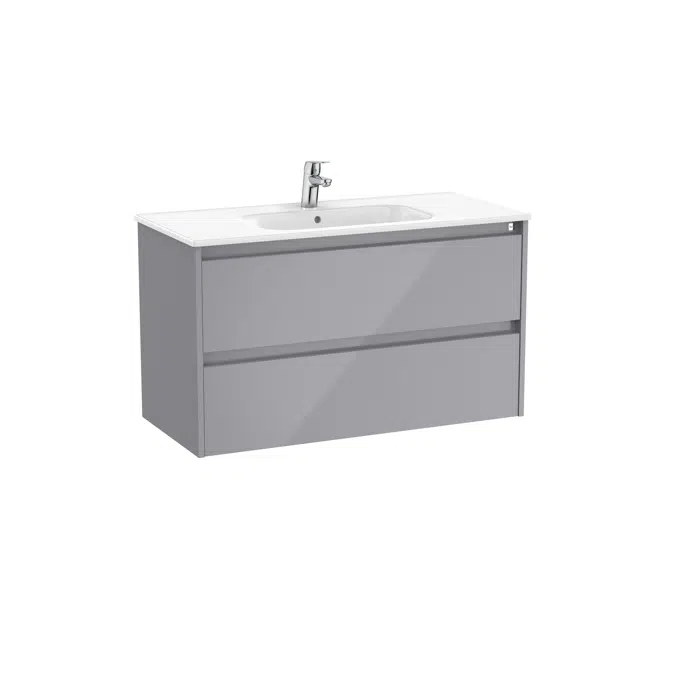 Tenet (base unit with two drawers and basin)