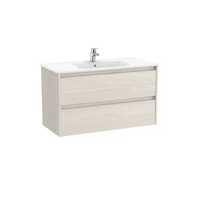 Tenet (base unit with two drawers and basin)