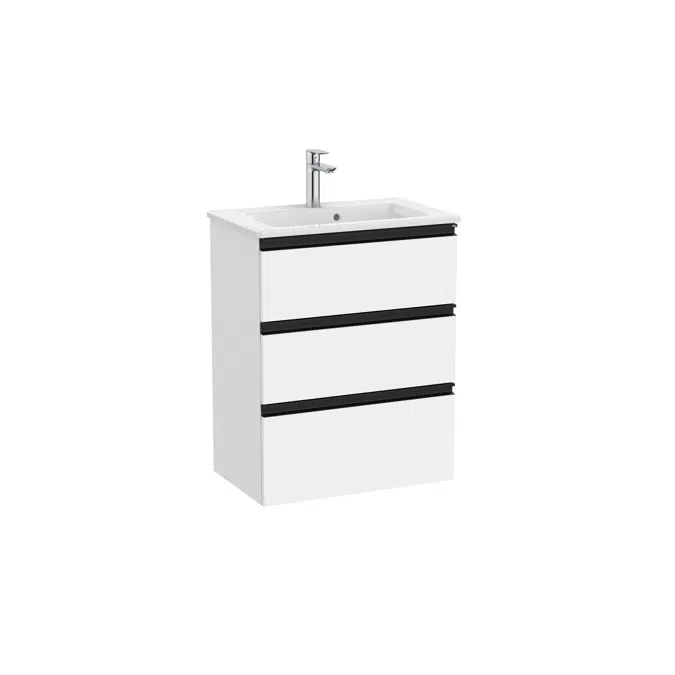 The Gap Unik (compact base unit with three drawers and basin)