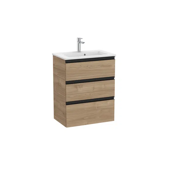 The Gap Unik (compact base unit with three drawers and basin)