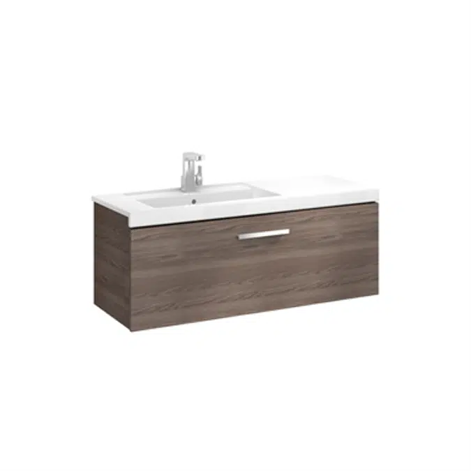 PRISMA 1100 LH Base unit w/ 1 drawer and basin