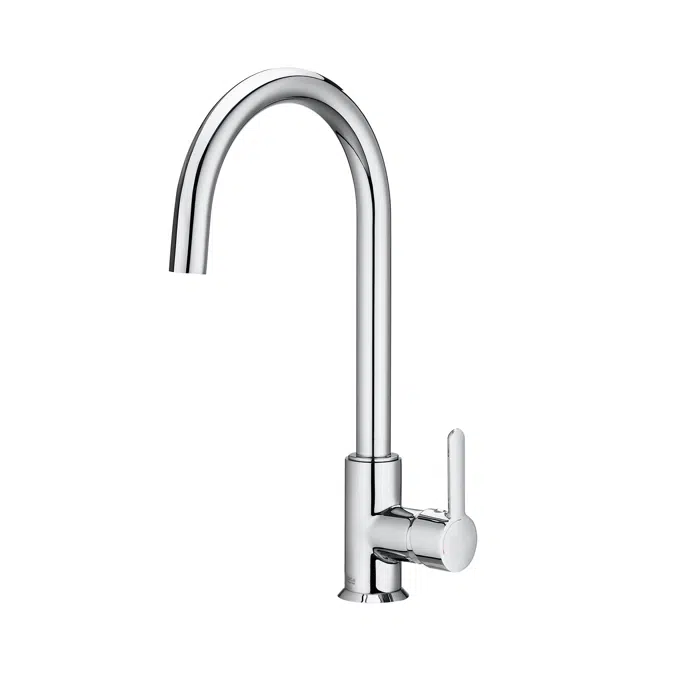Mencia Kitchen sink mixer with swivel spout, Cold Start