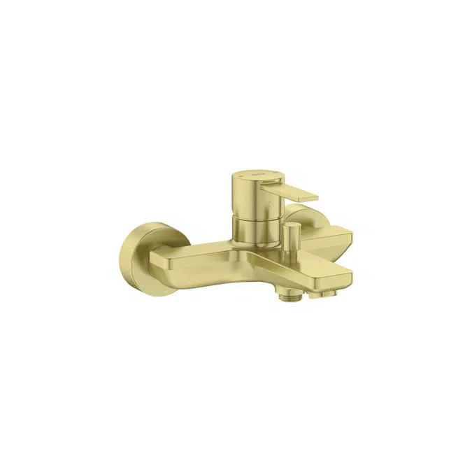 Targa - Wall-mounted bath-shower mixer with automatic diverter