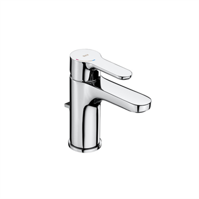 L20 Basin mixer with pop-up waste, Cold Start, XL handle