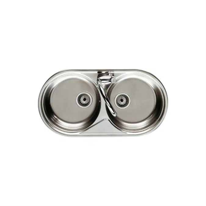 DUO 840 Double bowl kitchen sink