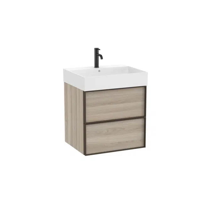 Inspira Unik (base unit with two drawers and Fineceramic® basin)