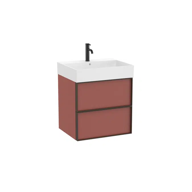 Inspira Unik (base unit with two drawers and Fineceramic® basin)