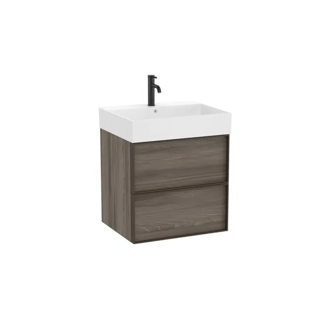 Inspira Unik (base unit with two drawers and Fineceramic® basin)