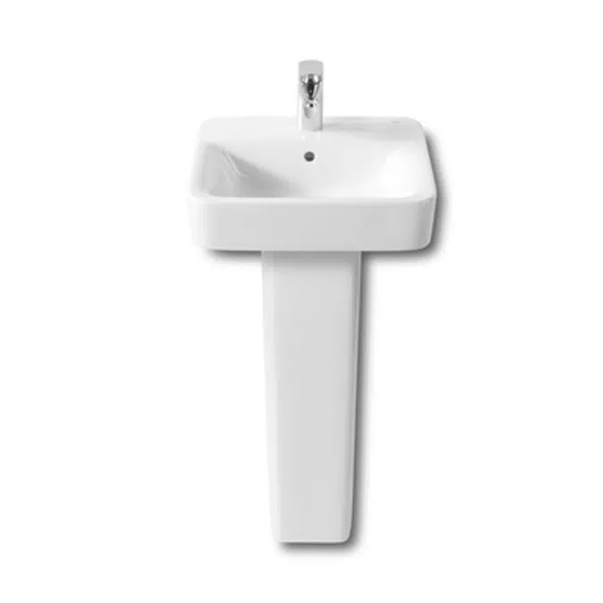 SENSO SQUARE 450 Wall-hung basin