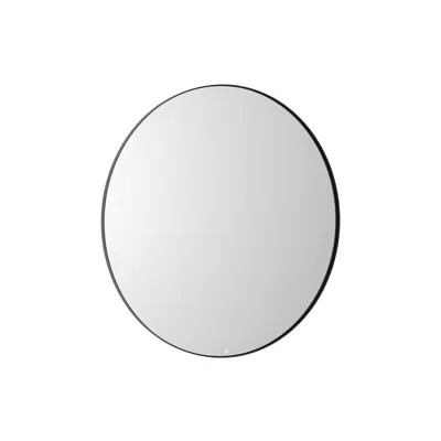 Immagine per Luna Round mirror with perimetral LED lighting and frame