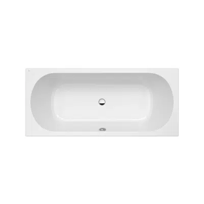 billede til Genova Double-ended rectangular acrylic bath