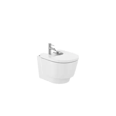 afbeelding voor Tura Vitreous china wall-hung bidet