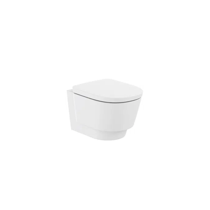 Tura  Vitreous china wall-hung RIMLESS® WC