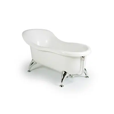 Image pour ATHICA Oval bath w/ waste kit